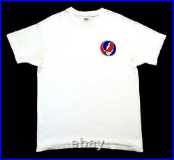 Grateful Dead Shirt T Shirt Vintage 1996 Steal Your Face Stats 1965 1995 GDM XL