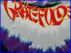 Grateful Dead Shirt T Shirt Vintage 1997 China Rider Chinese Bear Tie Dye GDM XL