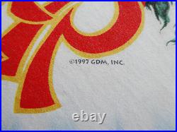 Grateful Dead Shirt T Shirt Vintage 1997 China Rider Chinese Bear Tie Dye GDM XL