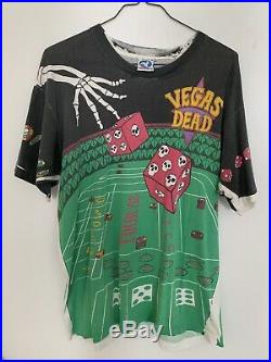 Grateful Dead Shirt Vegas Tour 1992 XL