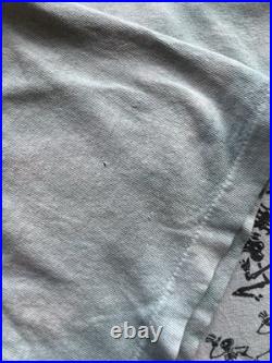 Grateful Dead Shirt Vintage 1990 Spiral Skeleton Tie Dye AOP 90s Jerry Garcia