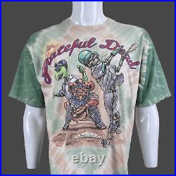Grateful Dead Shirt Vintage Steal Your Base Liquid Blue T shirt 23 x 29.5 XL