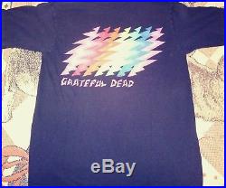 Grateful Dead Shirt Vintage Super Rare! Large 100 X Cool! Perfectly Worn! Lgbtq