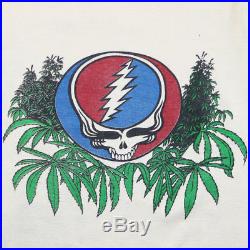 Grateful Dead Shirt Vintage tshirt 1970s Marijuana Jerry Garcia Bob Weir Drugs