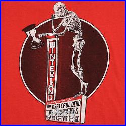 Grateful Dead Shirt Vintage tshirt 1978 Winterland Concert tee Bill Graham 1970s