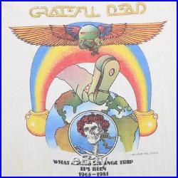 Grateful Dead Shirt Vintage tshirt 1981 What A Long Strange Trip Jerry Garcia