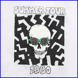 Grateful Dead Shirt Vintage tshirt 1990 Without a Net Summer Tour Jerry Garcia