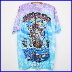 Grateful Dead Shirt Vintage tshirt 1993 Ship Of Fools All Over Print tee 1990s