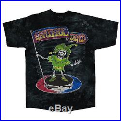 Grateful Dead Shirt Vintage tshirt 1994 Skeletal Jester Tie Dye tee 1990s rock
