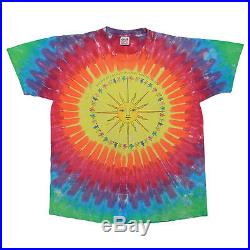 Grateful Dead Shirt Vintage tshirt Rare 1988 Dancin Around The Sun Tie Dye 1980s