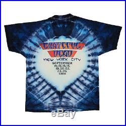 Grateful Dead Shirt Vintage tshirt Rare 1988 NYC Tie Dye concert tee 1980s band
