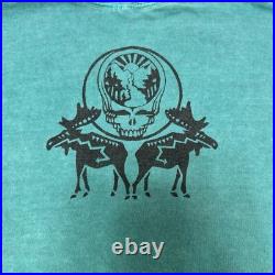 Grateful Dead Shirt XL Vermont North East Dead 1994 Vintage Single Stitch Moose