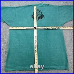 Grateful Dead Shirt XL Vermont North East Dead 1994 Vintage Single Stitch Moose
