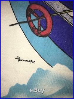 Grateful Dead Shirt rare vintage Tony Reonegro's 89' Bone Run GREAT SHAPE XL
