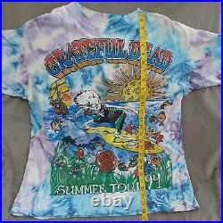 Grateful Dead Size L-XL Shirt Summer of 94' Tour Surf Ship Of Fools Rare No Tag