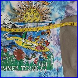Grateful Dead Size L-XL Shirt Summer of 94' Tour Surf Ship Of Fools Rare No Tag