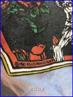Grateful Dead Skull Roses Alton Kelley Stanley Mouse Vtg Concert T-shirt 1980 XL