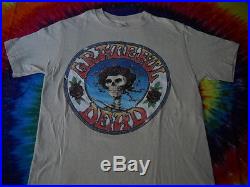 Grateful Dead Skull Roses Kelley Mouse Original Vintage Concert T-shirt 1978-s