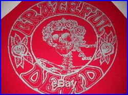 Grateful Dead Spartan Stadium Skull & Roses Concert T-shirt April 22,1979-m-rare