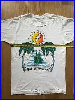 Grateful Dead Spring 1991 Orlando Tour Shirt Jerry Garcia Vintage Single Stitch