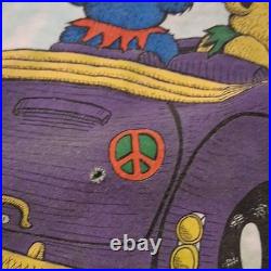 Grateful Dead Spring Tour Tie-Dye Single Stitch Graphic T-Shirt ©1992 GDM, Inc