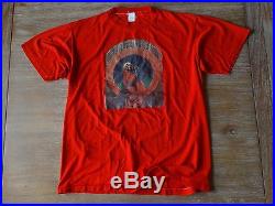 Grateful Dead Springfoot Vintage Rare Blues For Allah Soild Red T-shirt Size XL