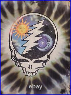 Grateful Dead Summer 94 Tour Shirt Sun Moon Not Fade Away Graphics Size Large