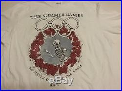 Grateful Dead Summer Games 1984 Dash 4 Rose Unique Shirt L Vg Rare Clean Vtg Htf