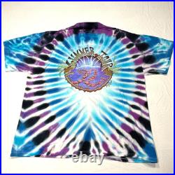 Grateful Dead Summer Tour 1992 Brand New! Tie Dye Tee Shirt Authentic Vint