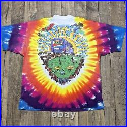 Grateful Dead Summer Tour 1994 Tie Dye Vintage Shirt Men's XL 90s