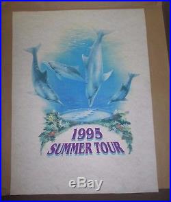 Grateful Dead Summer Tour 1995 R. Biffle T Shirt Test Print Pellon Poster Phish