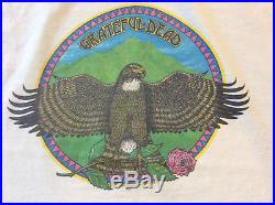 Grateful Dead T-Shirt Size XL 1984 Dave Lundquist Eagle Eye Studios G. D. P