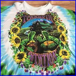 Grateful Dead T Shirt'Terrapin Station' Long Sleeve Tie Dye Size XXL 1999