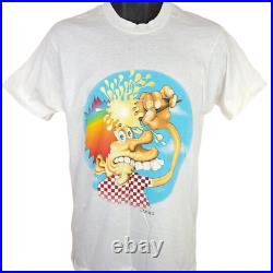 Grateful Dead T Shirt Vintage 90s 1990 Ice Cream Europe 1972 Made In USA Medium