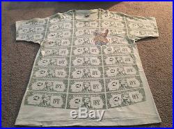 Grateful Dead T Shirt Vintage Tour 1995 XL RFK 6/24,25/95 D. C. Dead Awesome