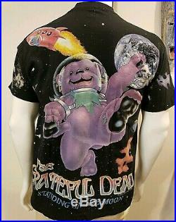 Grateful Dead T-Shirt XL Standing on the Moon Tour Vintage 90s Single Stitch USA
