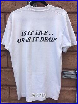 Grateful Dead T-shirt Is it live or is it Dead Tribal Ink 1992