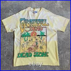 Grateful Dead T-shirt Made in the USA Cotton Vintage Tour Single Stich 80s F/S