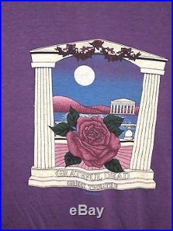 Grateful Dead T shirt Vintage 1982 Greek Theatre Berkeley Original Tour Lot