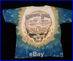 Grateful Dead T-shirts Liquid Blue Size Xl Vintage T shirt Lot of 4 shirts