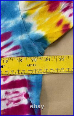 Grateful Dead Tie Dye Shirt Deadheads Cafe Vintage Haight Ashbury READ CONDITION