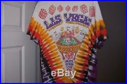 Grateful Dead Tie Dyed XL T-Shirt May 1992 Las Vegas by Liquid Blue