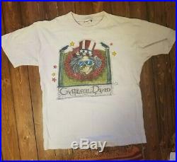 Grateful Dead Tour Shirt Summer 1987, Medium, RARE, LOT SHIRT