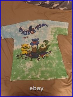 Grateful Dead Tour Shirt Vintage 1990s Spring Tour