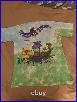 Grateful Dead Tour Shirt Vintage 1990s Spring Tour