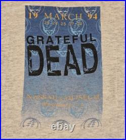 Grateful Dead Uniondale Exit Nassau Coliseum March 1994 XL Vintage