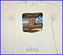 Grateful Dead Vintage 1974 Film Crew T Shirt Mars Hotel Large BVD Super Rare