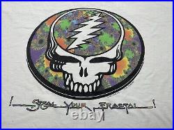 Grateful Dead Vintage 1993 Rare Steal Your Fractal Garcia Shirt