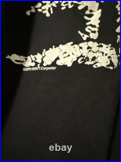 Grateful Dead Vintage 1996 Long Sleeve Black Dire Wolf Tee Shirt Size XL