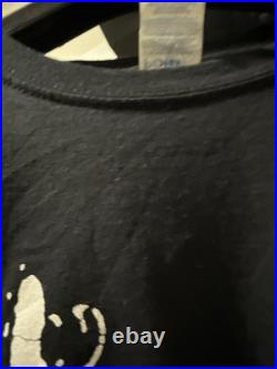 Grateful Dead Vintage 1996 Long Sleeve Black Dire Wolf Tee Shirt Size XL